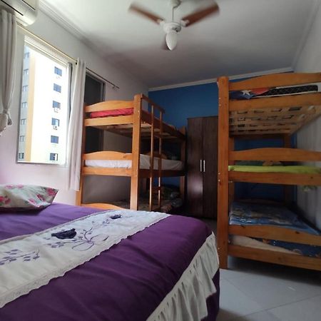 Apartamento Completo Na Quadra Da Praia Da Guilhermina Appartamento Praia Grande  Esterno foto